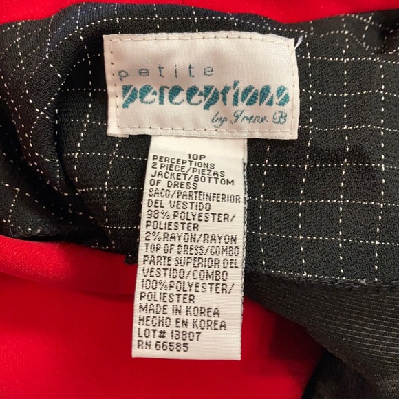 Petite perceptions Dress Suit - Picture 7 of 8